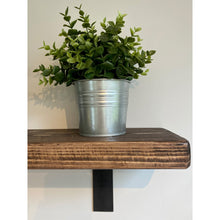 Load image into Gallery viewer, Chunky Shelf -- 90 degree brackets -- 20cm deep