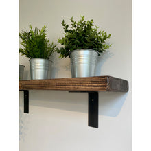 Load image into Gallery viewer, Chunky Shelf -- 90 degree brackets -- 20cm deep
