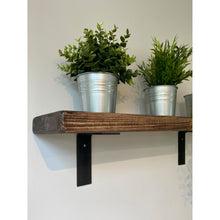 Load image into Gallery viewer, Chunky Shelf -- 90 degree brackets -- 20cm deep