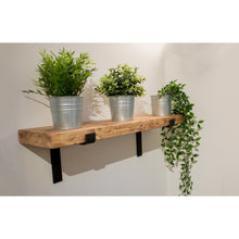 Load image into Gallery viewer, Chunky Shelf -- Lipped Down Brackets -- 20cm deep