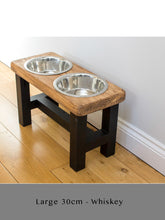 Load image into Gallery viewer, Modern Farmhouse Dog Bowl Table