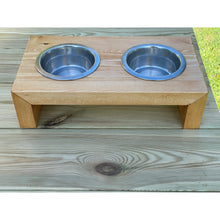 Load image into Gallery viewer, Personalised Waterfall Dog Bowl Table