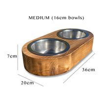 Load image into Gallery viewer, Rounded Dog / Cat Bowl Table