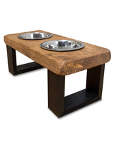 Load image into Gallery viewer, Modern Chunky Dog Bowl Table
