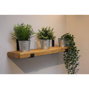 Chunky Shelf -- Lipped Up Brackets -- 20cm deep