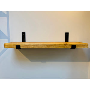 Chunky Shelf -- Lipped Up Brackets -- 20cm deep