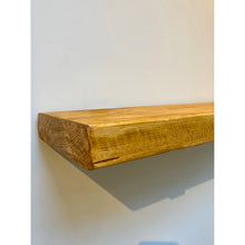 Load image into Gallery viewer, Chunky Solid Wood Floating Shelf  -- 22cm deep
