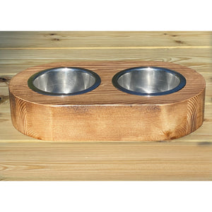 Rounded Dog / Cat Bowl Table