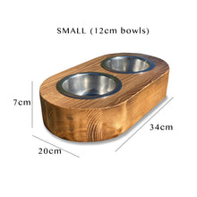 Load image into Gallery viewer, Rounded Dog / Cat Bowl Table
