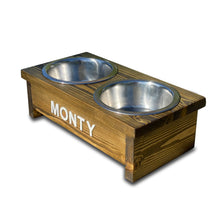 Load image into Gallery viewer, Compact Personalised Dog Bowl Table
